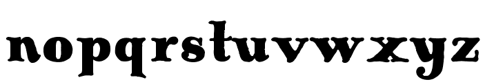 AntiqueOpti-Fourteen Font LOWERCASE