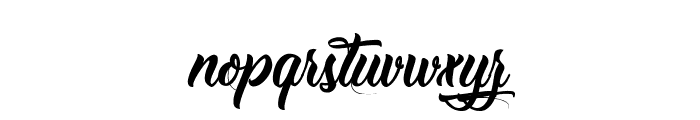 Antishbusy Font LOWERCASE