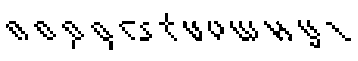 Antitalica Regular Font LOWERCASE