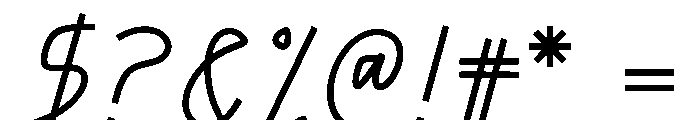 Antonella Free Regular Font OTHER CHARS