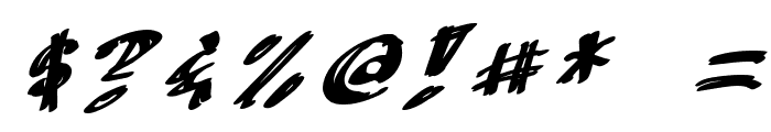 AnuDaw Italic Font OTHER CHARS