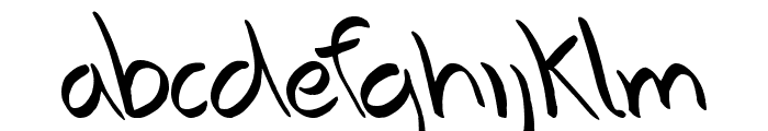 Anxiety Management Font LOWERCASE