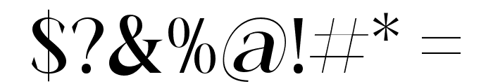 AnyaTamy-Regular Font OTHER CHARS