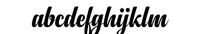 Anydore Font LOWERCASE