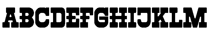 Anymore DEMO Regular Font UPPERCASE