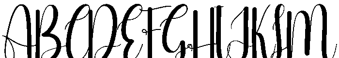 Anymore Font UPPERCASE