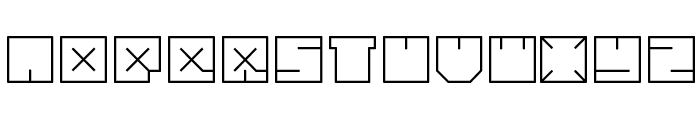 andre bold Font LOWERCASE