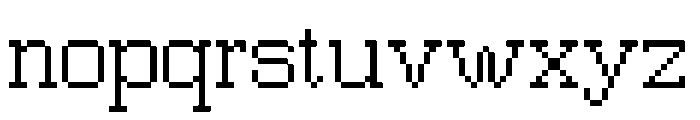 anewserifintownF Font LOWERCASE
