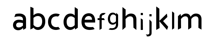angie Regular Font LOWERCASE