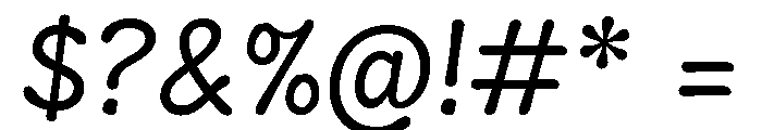 Annai MN Regular Font OTHER CHARS