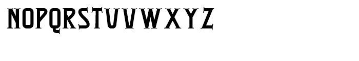 Anacostia NF Regular Font LOWERCASE