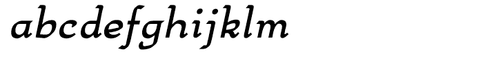 Anarckhie Bold Italic Font LOWERCASE