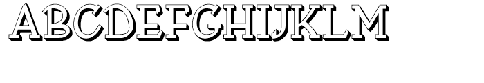 Anarckhie Shadow Font UPPERCASE