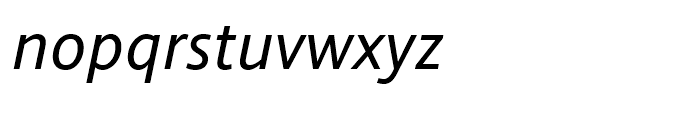 Andale Sans WGL Italic Font LOWERCASE