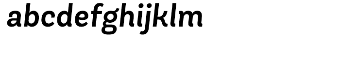 Andes Italic SemiBold Font LOWERCASE