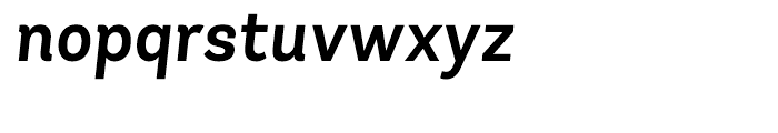 Andes Italic SemiBold Font LOWERCASE