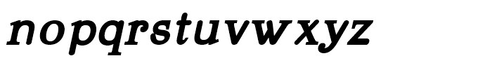 Andromeda Extra Bold Italic Font LOWERCASE