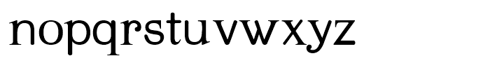 Andromeda Regular Font LOWERCASE