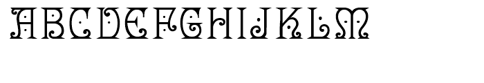 Angel Regular Font UPPERCASE