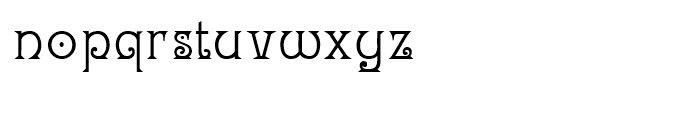 Angel Regular Font LOWERCASE