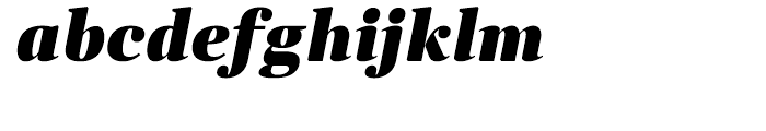 Anglecia Pro Title Black Italic Font LOWERCASE