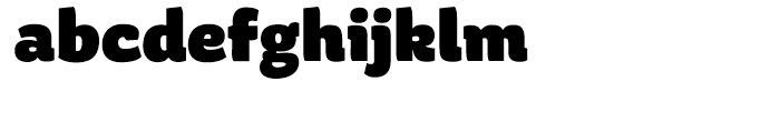 Aniuk Black Font LOWERCASE