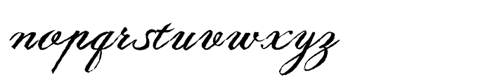 Annabella Normal Font LOWERCASE