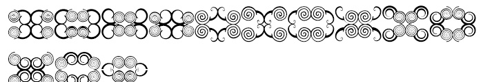 Anns Butterfly Scrolls Six FONT