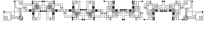 Anns Crop Circuits Three Font OTHER CHARS