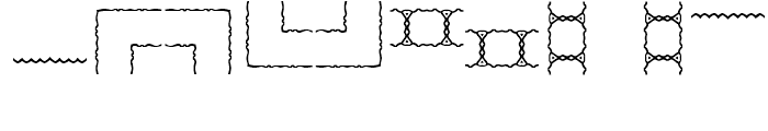 Anns Gingerbread Borders Six Font OTHER CHARS