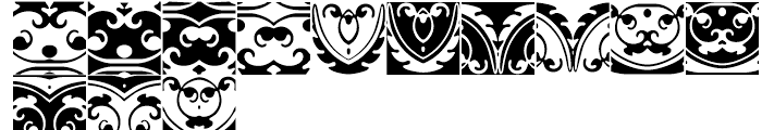 Anns Gothic Frieze Two Font UPPERCASE