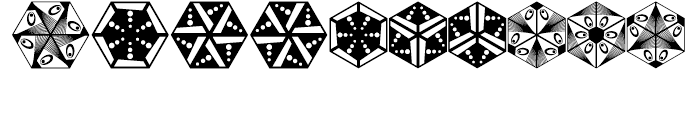 Anns Hexaglyphs Five Font OTHER CHARS