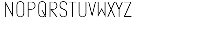 Ano Half Wide Font LOWERCASE