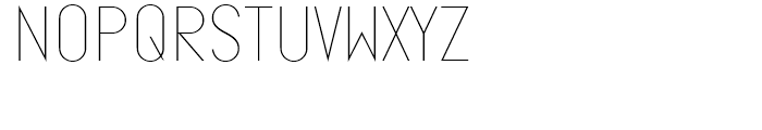 Ano Quarter Wide Font LOWERCASE