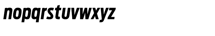 Antenna Extra Condensed Bold Italic Font LOWERCASE