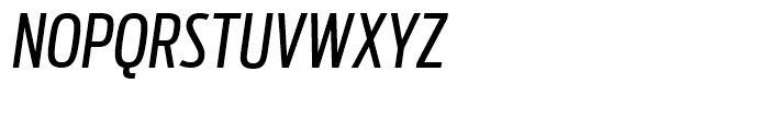 Antenna Extra Condensed Regular Italic Font UPPERCASE