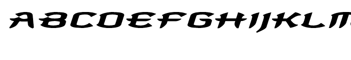 Antigen Bold Oblique Font LOWERCASE