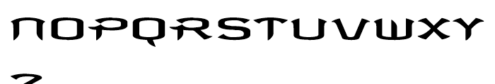 Antigen Regular Font LOWERCASE