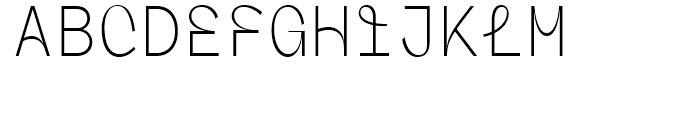 Antikor Display Extra Light Font UPPERCASE