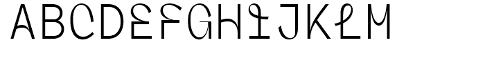 Antikor Display Light Font UPPERCASE