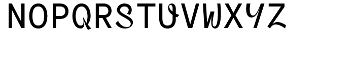 Antikor Display Medium Font UPPERCASE