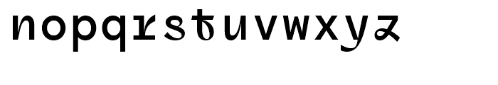 Antikor Display Semi Bold Font LOWERCASE