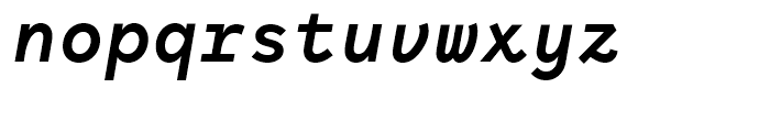 Antikor Text Bold Italic Font LOWERCASE