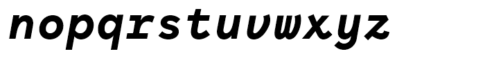 Antikor Text Extra Bold Italic Font LOWERCASE