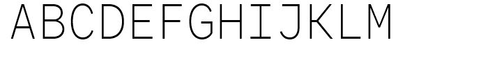 Antikor Text Extra Light Font UPPERCASE