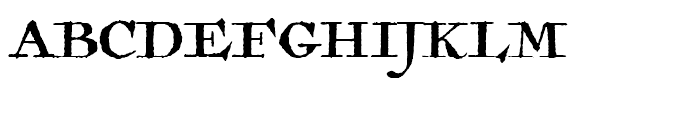 Antiquarian Regular Font UPPERCASE