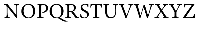 Antium Regular Font UPPERCASE