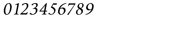 Antium Semi Condensed Italic Font OTHER CHARS