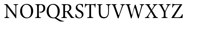 Antium Semi Condensed Regular Font UPPERCASE