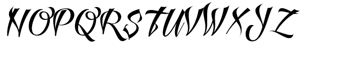 Antlers Regular Font UPPERCASE